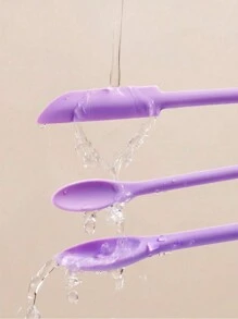 3/2/1 件装硅胶空瓶刮刀，紫色粉底刮刀，沐浴露刮刀，用于混合液体、膏状或粉状化妆品，化妆品瓶罐刮刀，迷你刮刀套装，刮干净瓶中每一滴美妆产品，化妆品，便宜，房间装饰，梳妆台，旅行，卧室，化妆配件，便宜，圣诞礼物，化妆品，化妆工具，便宜货，礼物，女士礼物，圣诞礼物，赠品，旅行，便宜货，旅行必备 - 彩色 - 查看 7