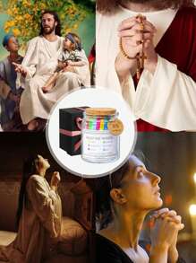 Frasco de la esperanza, léeme como un versículo bíblico, frasco de emociones y sentimientos, regalo del Día de la Madre, frasco de inspiración diaria de oraciones y escrituras, regalo cristiano para mujeres