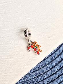 Christmas Cookie Charm 925 Silver Plated - 銀色 - 查看 2