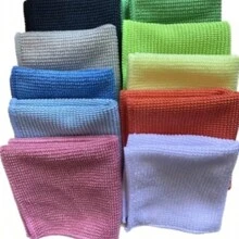 5 Flanela Microfibra Mágica 15x15cm Limpa Telas Multicolorida Limpeza Pequenas limpezas