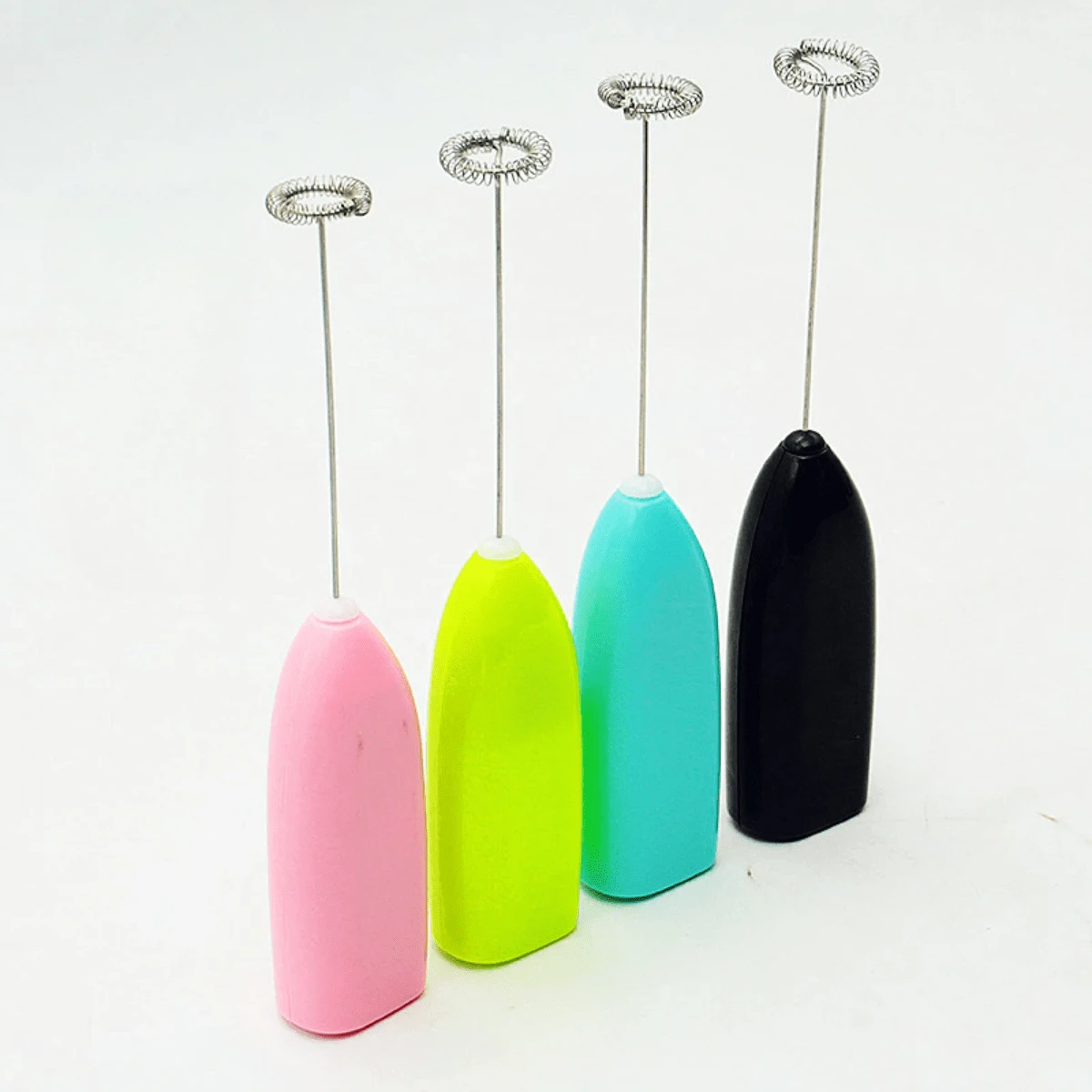 Mini Electric Mixer Electric Whisk For Egg Whites Milk Coffee Assorted Colors Kitchen Tools - Grey - View 1