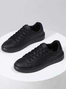 Unisex Canvas Casual Sneakers Low-Top Trainers, Fashionable Slip-On Vulcanized Shoes, Comfortable Soft Sole, Anti-Slip Durable, Size 36-45