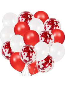 1 个 36 英寸乳胶气球，配 1 个白色气球丝带，大号圆形乳胶气球，适用于拍摄照片、生日、新娘送礼会、婚礼派对装饰、返校情人节