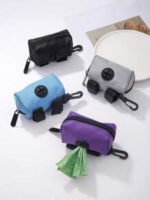Pet Waste Bag Dispenser - Convenient Portable Dog Poop Bag Holder - Multicolor - View 1