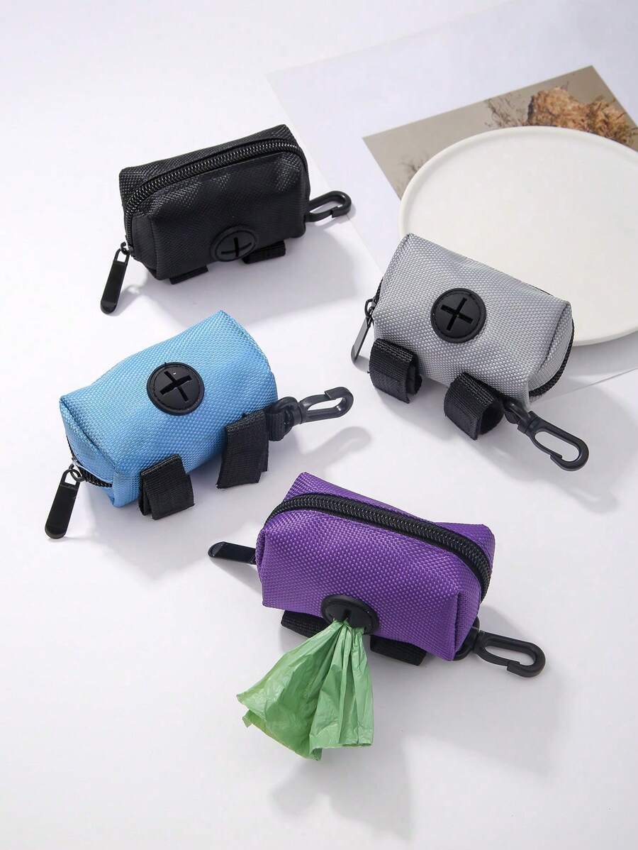 Pet Waste Bag Dispenser - Convenient Portable Dog Poop Bag Holder - Multicolor - View 1