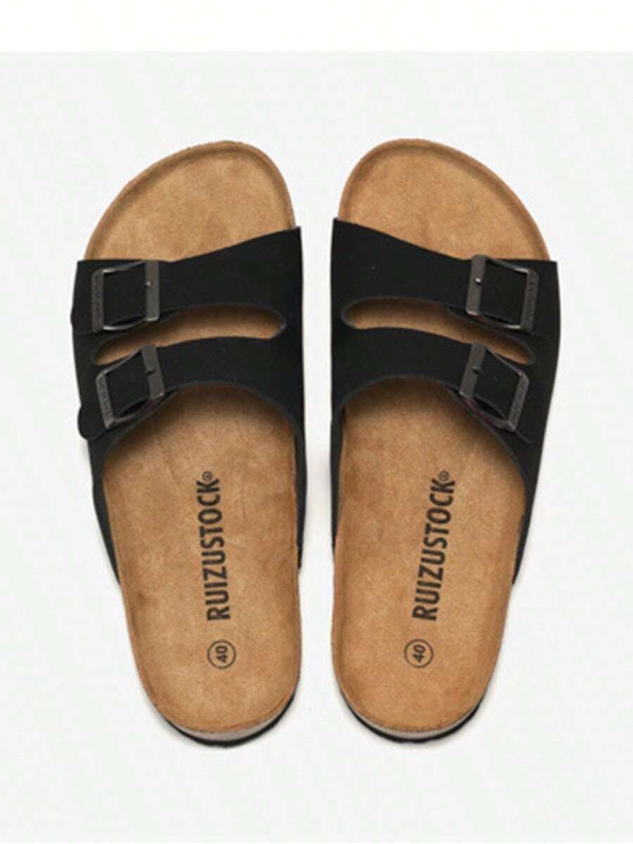 Nueva primavera y verano zapatillas de corcho sandalias de mujer zapatillas de playa estudiante marea agua zapatos sueltos