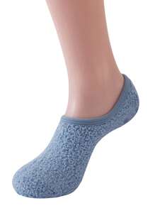 1/3/6 Paar flauschige rutschfeste Socken, weiche & gemütliche Haushaltsocken, atmungsaktive Kurzsocken, Damen Füßlinge