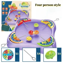 Retractable Rotation Battle Spinning Top Desk-Top Multiplay Competition Family Interactive Game - Cultivate Parent-Child Bonding, Children's Festival Gift - Multicolor - View 9
