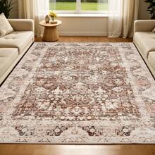 Carpet Area Rug Washable Rug Large Modern Abstract Living Room Rug Winter Warm Soft Anti-Skid Thin Carpet Indoor Floor Non-Shedding Carpets For Bedroom Dining Room Home Office Decor - Cố Tây Phàm - Xem 3