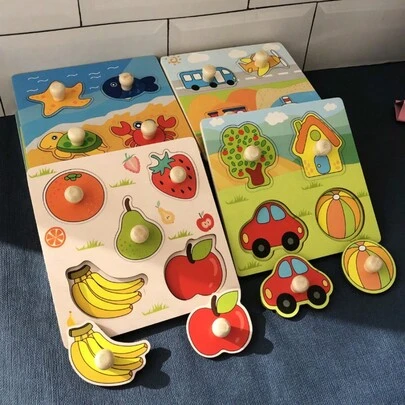 Shape Matching Board 3D Puzzle Toy, Early Education Cognitive Educational Toy, School, Student, Stationery, School Supplies Shape Matching Board Games For Children, Toys For Girls, Toys, Toddler Toys, Wooden Toys, Wooden Games, Busy Board, Girls Toy, Baby Activity