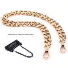 Cadena de metal de 15-47 pulgadas, reemplazo de asa/correa para el hombro de bolso de mano de estilo fashio