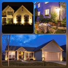 220V LED Induction Floodlight 10W 20W 30W 50W 100W Outdoor Waterproof Courtyard Corridor Human Body Light Control Floodlight, Outdoor Garden Lighting For Pathway, Yard, Patio