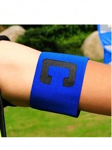 1 pieza Brazalete de capitán con cierre de gancho y bucle, parche elástico para brazo para juegos deportivos