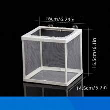 1pc Fish Tank Hatchery, Fry Isolation Net, Water Separation Net, Breeding Hatchery Box, Isolation Box, Net Cultivation Box