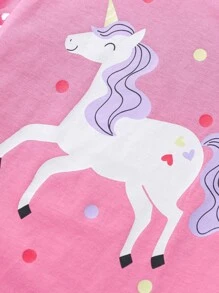 Dziewczęca koszulka z nadrukiem w kształcie kreskówek na wiosnę i lato, sportowa, odprowadzająca wilgoć, z krótkim rękawem i okrągłym dekoltem