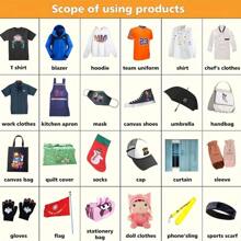 【定制】1 件装 DIY 贴纸，酷炫定制热转印膜，个性化熨烫贴片，可水洗印章标签徽章，服装 T 恤枕套 DIY 用品，粘性时尚可爱，高品质定制，个性化，独特，送给男友、女友、爸爸、妈妈、家人、朋友的理想礼物，适合情人节、母亲节、生日、父亲节、毕业典礼、婚礼、乔迁之喜等场合，营造温馨氛围，秋季家居焕新，打造和谐家居，办公室装饰，永恒的爱 - 多色 - 查看 8