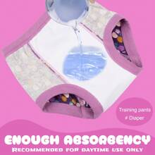 10-Pack Baby Girls' Potty Training Pants – Absorbent, Soft & Comfortable Training Underwear For Toddlers, 12M–10Y, Perfect Gift For Little Girls