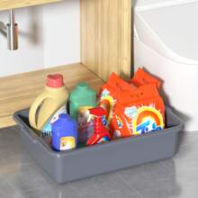 Lavabos comerciales de plástico Vadidiya de 13 l, lavabos comerciales de plástico, paquetes de 12 - Gris - Ver 8