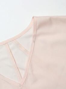 Elegant Loose Fit High-End Goddess Style Tie Dye Long Dress With Pearl Chain