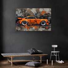 Christmas Village Canvas Print - Snowy Winter Scene With Decorated House And Trees | Holiday Wall Art For Home Decor   Canvas Material - frame - View 4