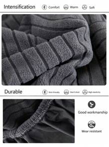 1 件弹性沙发座垫套，4 季通用防滑沙发套全包裹沙发保护套，可洗且不褪色，宠物友好，适用于卧室、办公室、客厅的 L 形沙发和 1/2/3/4 座椅 - 深灰色 - 查看 11