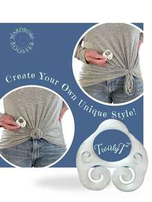 1pc Women's Tight Clips, Women's Tight Button Clips, Women's Clothing Shirt Clips