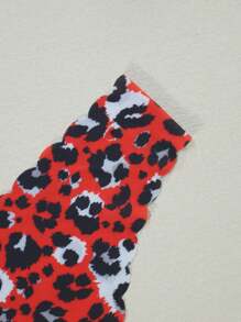 6pcs Leopard Print Sexy Seamless Panties, Soft, Breathable, Antimicrobial Women's Underwear, Suitable For Gifts In Valentine's Day, Autumn/Winter - Multicolor - View 6