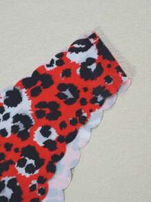 6pcs Leopard Print Sexy Seamless Panties, Soft, Breathable, Antimicrobial Women's Underwear, Suitable For Gifts In Valentine's Day, Autumn/Winter - Multicolor - View 10