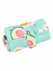 1 件装卡通印花湿袋尿布袋婴儿洗澡家庭装饰礼品