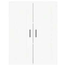 Elegant White Engineered Wood Highboard 69.80 Cm Storage Cabinet Contemporary Design - White - View 5