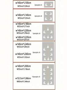 Bubaba 1 tấm chăn dã ngoại in hoa nhiều màu, thảm gấp di động ngoài trời thích hợp cho bãi biển, cắm trại, đi bộ đường dài, du lịch, hòa nhạc gia đình - Nhiều màu - Xem 3