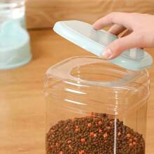 Automatic Pet Feeder Cat Drinking Bowl Cat Bowl Large Capacity Dog Bowl 3.8L Combination Food Storage Bucket Pet Supplies