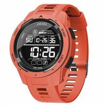 SMAEL 1pc SMAEL Waterproof Multi-Functional Outdoor Sports Military Shock-Resistant Watch For Men, Students & Youth