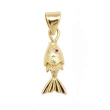 1 peça de pingente de hip hop personalizado com pedra de zircônia microincrustada de cobre para pulseira, colar, brincos, chaveiros e acessórios