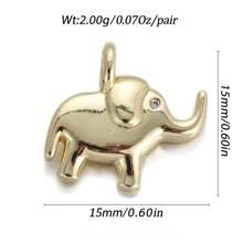 1 peça de pingente de hip hop personalizado com pedra de zircônia microincrustada de cobre para pulseira, colar, brincos, chaveiros e acessórios