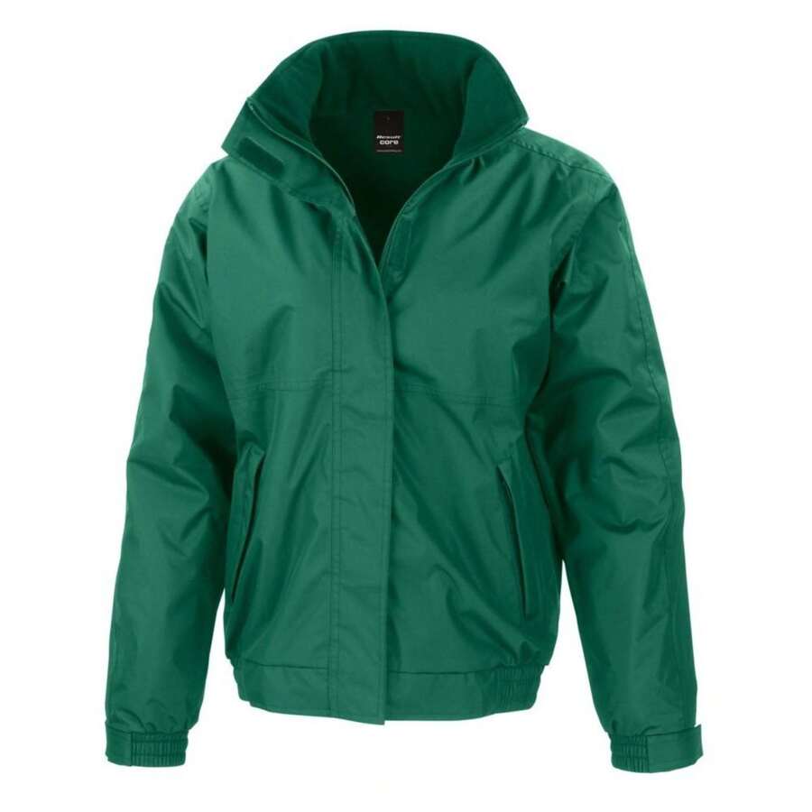 Result Core Mens Channel Jacket (Bottle Green) - 100% Polyester - 綠色 - 查看 1