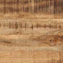 Shoe Storage Bench 111 Cm Rustic Solid Wood Furniture - Brown - View 9