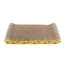 Toys Pet Scratching Board Corrugated Cardboard Pad Grinding Nails Interactive Protecting Furniture Cats Scratcher Toy