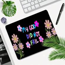 1 件装花卉图案桌垫，大号办公桌配件，橡胶底座鼠标垫，35.4x15.7 英寸，缝边防滑，超大尺寸鼠标垫，节日礼物，送给父母，返校季办公桌配件，办公用品，办公桌配件，鼠标垫