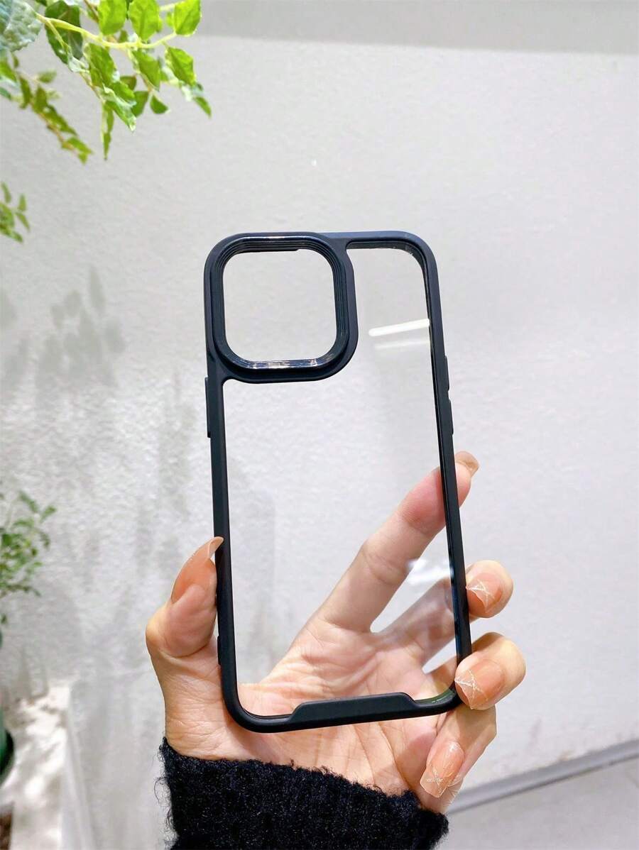 High Transparency 3-In-1 Colorful Edge Phone Case