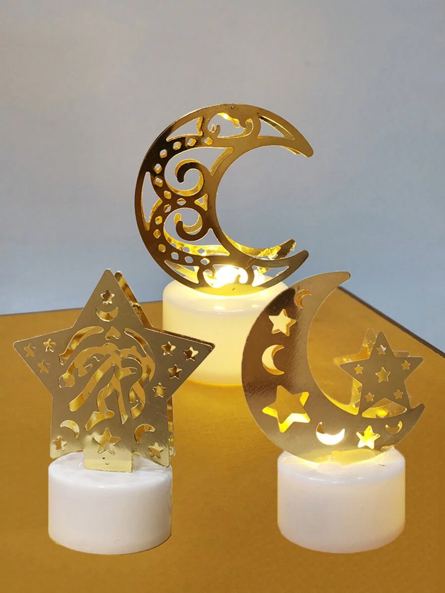 1 件星月装饰灯，适合作为节日礼物