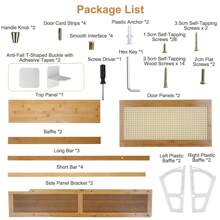 2-Tier Shoe Cabinet With 2 Flip Drawers Slim Bamboo Shoe Rack Freestanding Narrow Shoe Organizer With 44lbs Max Load For Entryway Hallway - cây tre - Xem 3