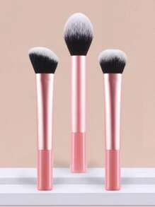 3件套化妆刷套装 - 粉底刷、晕染刷、遮瑕刷，便携式化妆工具，化妆刷套装，化妆刷套装，化妆刷组合，全套化妆工具，化妆刷套装，全套化妆工具，化妆刷组合，化妆刷套装，化妆礼盒套装