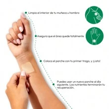 The Everyday Lab The Hangover Recovery & Prevention Patch - 18 Parches Anti Resaca - Recuperación Rápida y Prevención - Beis - Ver 5