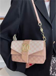Impressão de Letra Mulheres Bolsas De Ombro