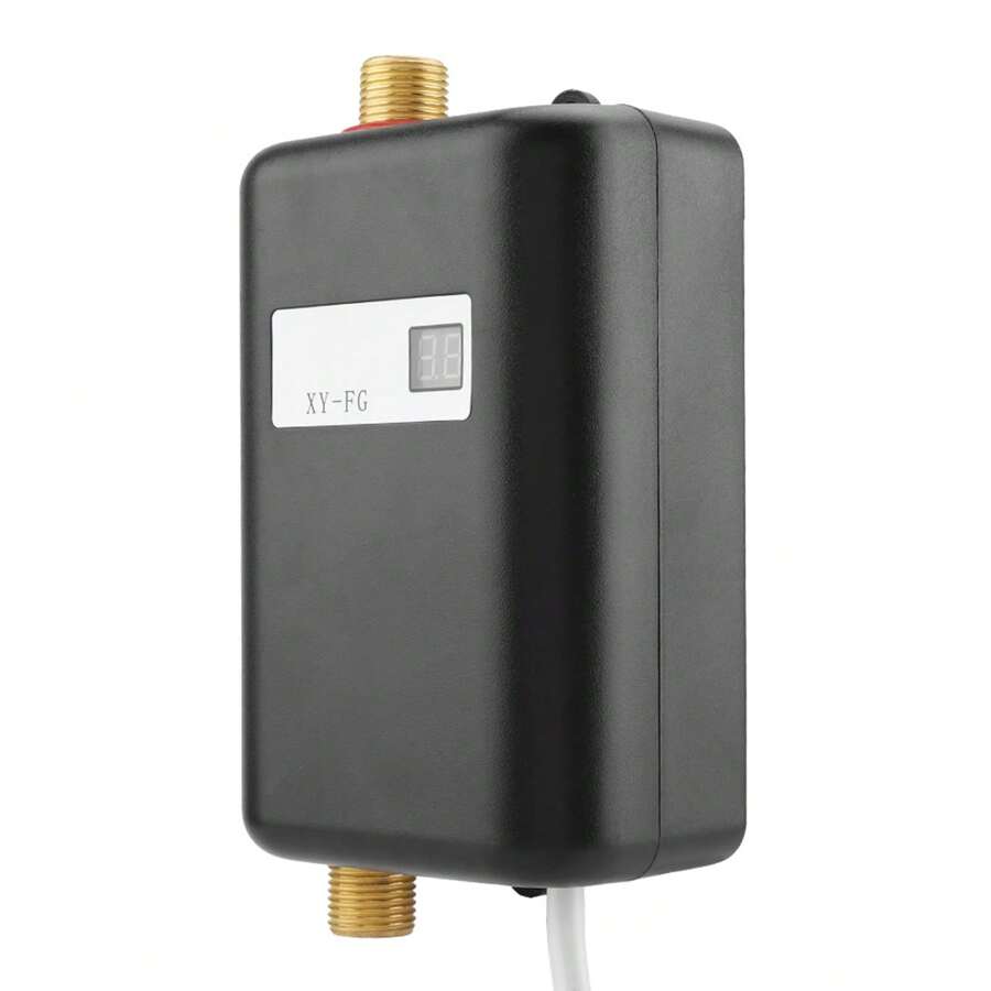Instant Water Heater With Digital Display, Mini Tankless Electric Water ...