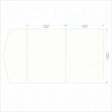 25pcs Tri-Fold Pocket Wedding Invitation Cards With Envelopes, Simple Invitation Cards For Engagement, Quinceanera, Christening, DIY Invitations, 5*7 Inch Invitations, Pocket Invitations, Customized Invitations, Christmas Cards - Black - View 12