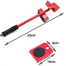 5Pcs Set Furniture Heavy Object Mover, Set Furniture Lifter Easy To ...