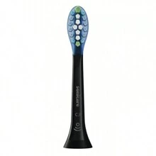 4 PCS- Philps Soni.Care C3 Diamond Clean - Electric Toothbrush Heads - Black - Black - View 7