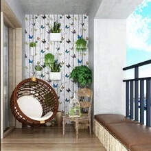 1 Roll Of Detachable Self-Adhesive Wallpaper With Floral Branches And Butterfly Design, Straight Line Splicing, Waterproof And Moisture-Proof, Suitable For Removable Wallpaper In Living Rooms, Bedrooms, Wardrobes, Home Wall Renovation And Decoration, Easy To Tear Off Stickers, Quick Installation Gifts Birthday Graduation Room Decor Home Decor Wall Decor Bathroom Decor Bedroom Decor Room Decoration Stuff Living Room Decor House Decor Home Decor Living Room Wall Paper Wall Stickers Wall Sticker